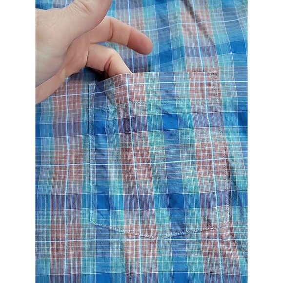 TAILORBRYD 1930 Collection Plaid Cotton Short Sleeve Shirt | XXL - Picture 11 of 13